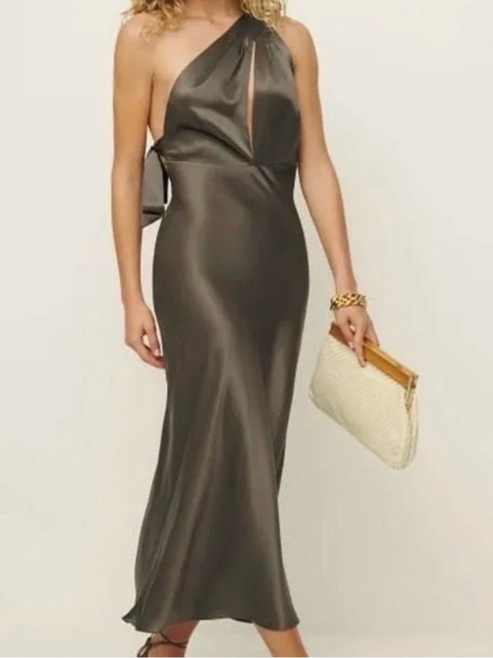 Reformation- Dasha Silk Dress-MOREL-008
32